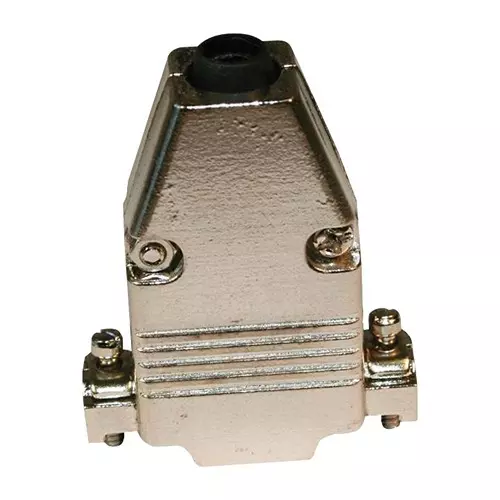 NORCOMP D Sub Back Shell, Size Da, Abs, 979-015-020R121