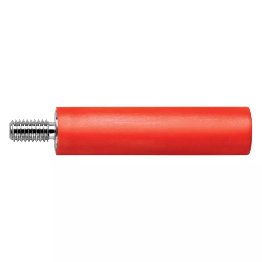 SCHUTZINGER CONNECTOR, BANANA, JACK, 32A, RED, SCREW, BU 2240 S NI / RT