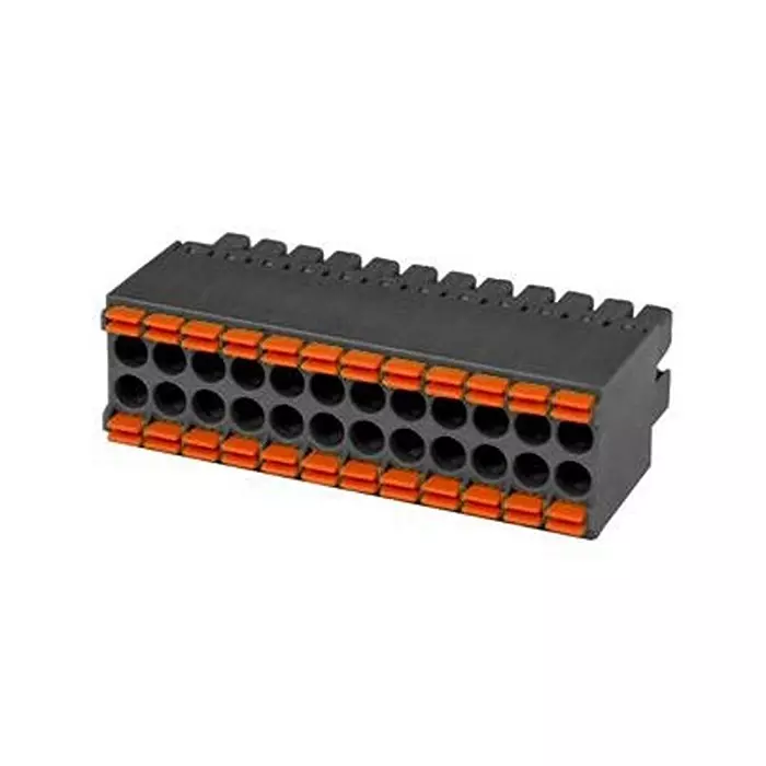 AMPHENOL ANYTEK TERMINAL BLOCK, PLUGGABLE, 10POS, 16AWG, NL10100200G0G