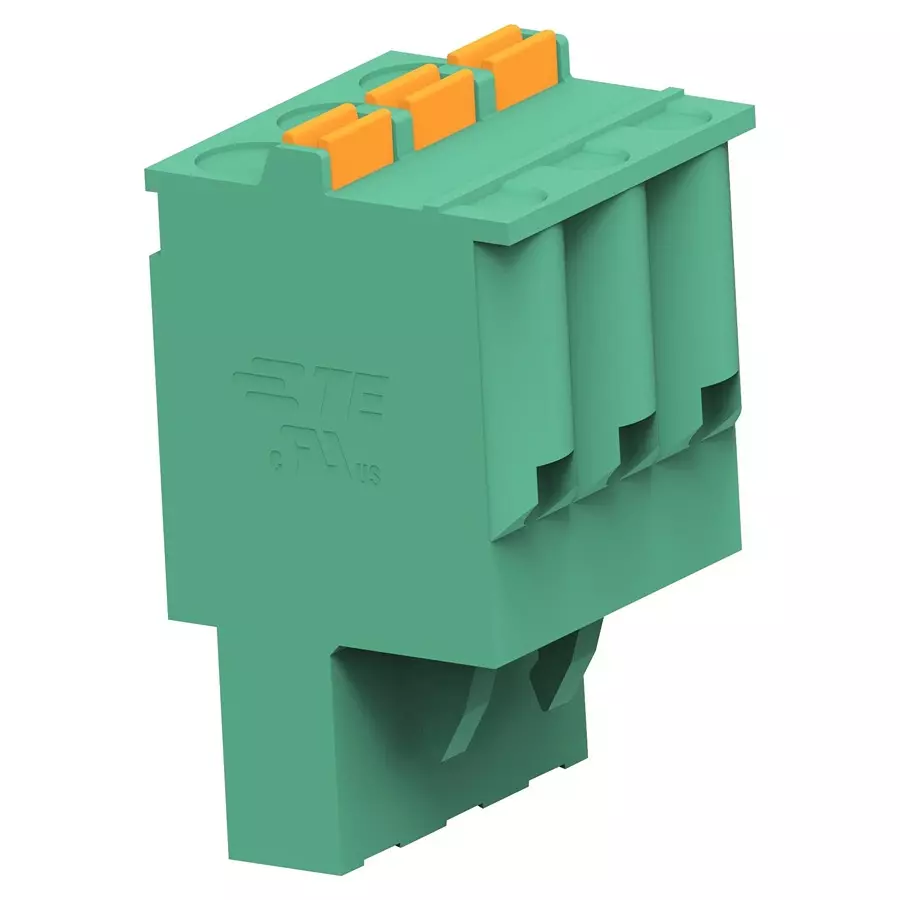BUCHANAN - TE CONNECTIVITY TERMINAL BLOCK, PLUGGABLE, 4POS, 12AWG, 2350397-4