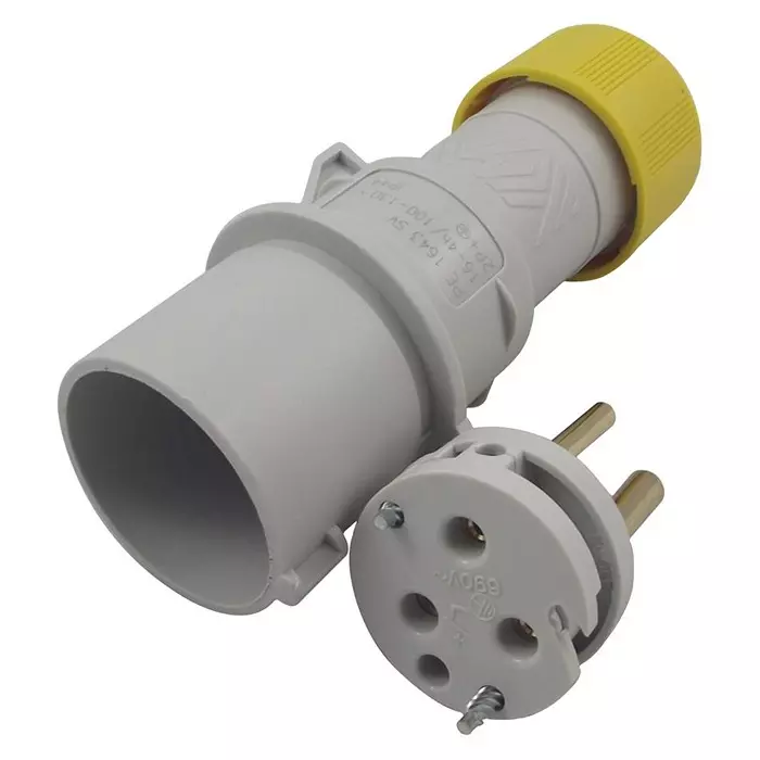 ILME PLUG, 16A, 110V, IP44, PE1643SV