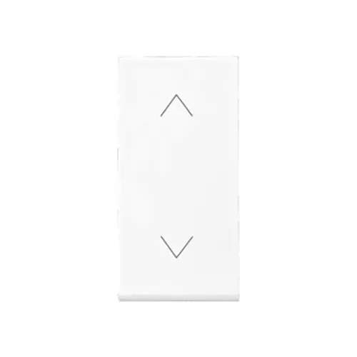 Legrand Switch Allzy 10 Amp 2 Way 1 Module Glossy White, 6811 75 (Pack of 20 Pcs)