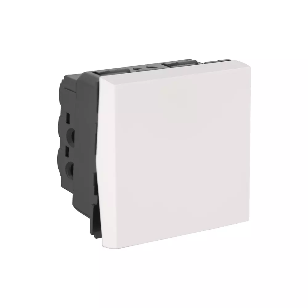 Legrand Intermediate Switch Myrius Classic White 10 Amp 2 Module, 6792 07
