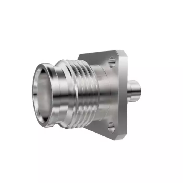 Telegartner 2.2-5 Series Jack Panel Mount 50 Ω Solder Termination Straight Body, J01461A0006