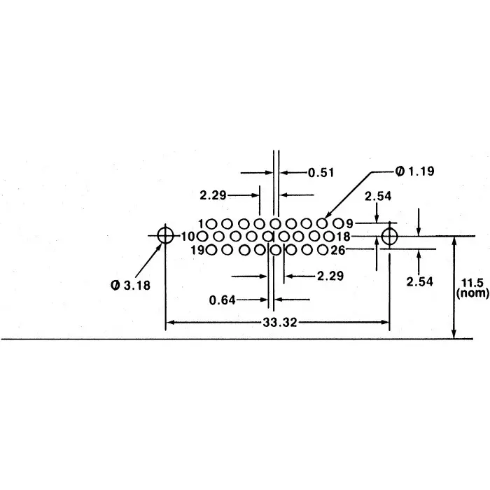 RS Pro 15 Way Cable Mount D-sub Connector Socket 2.29 mm Pitch