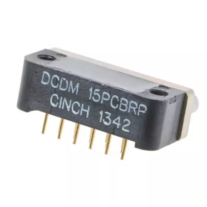 RS Pro 15 Way Right Angle Through Hole D-sub Connector Plug 2.54 mm Pitch