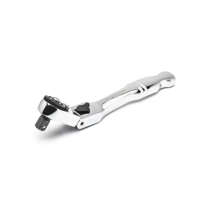 GEARWRENCH 1/4 in Square Ratchet Socket Wrench with Ratchet Handle 6 in Overall, 81025