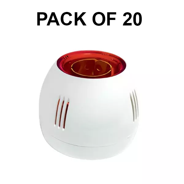 K9 Euro Apex Plus Batten Holder White, 9532 (Pack of 20)