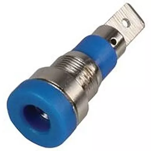 MULTICOMP SOCKET, 4MM, BLUE, 24.241.5