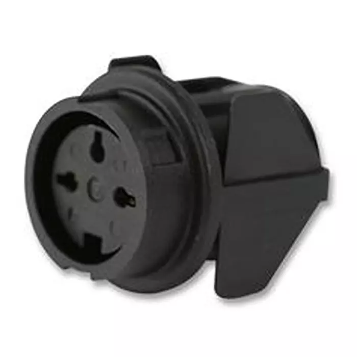 AMPHENOL SINE/TUCHEL SOCKET, PANEL, 3WAY, T 3277 000