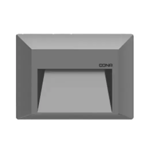 Cona Foot Lamp With Plate Olive 3 Module, M-171 (Pack of 5 Pcs)