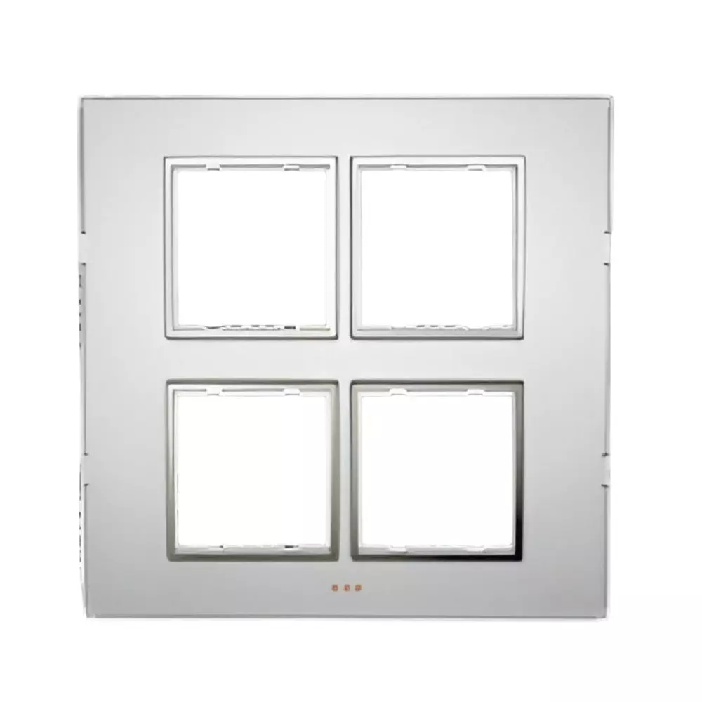 Cona Glasglow Modular Plate White 8 Modules(Square), GM 1109 (Pack of 10)