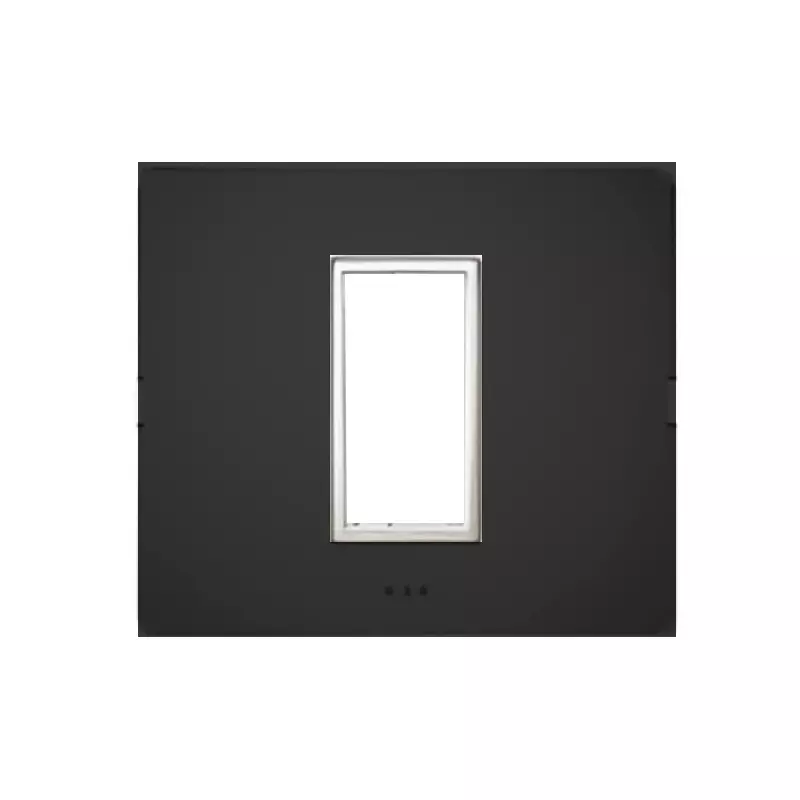 Cona Glasglow Modular Plate Black 1 Module, GM 1101 (Pack of 10)