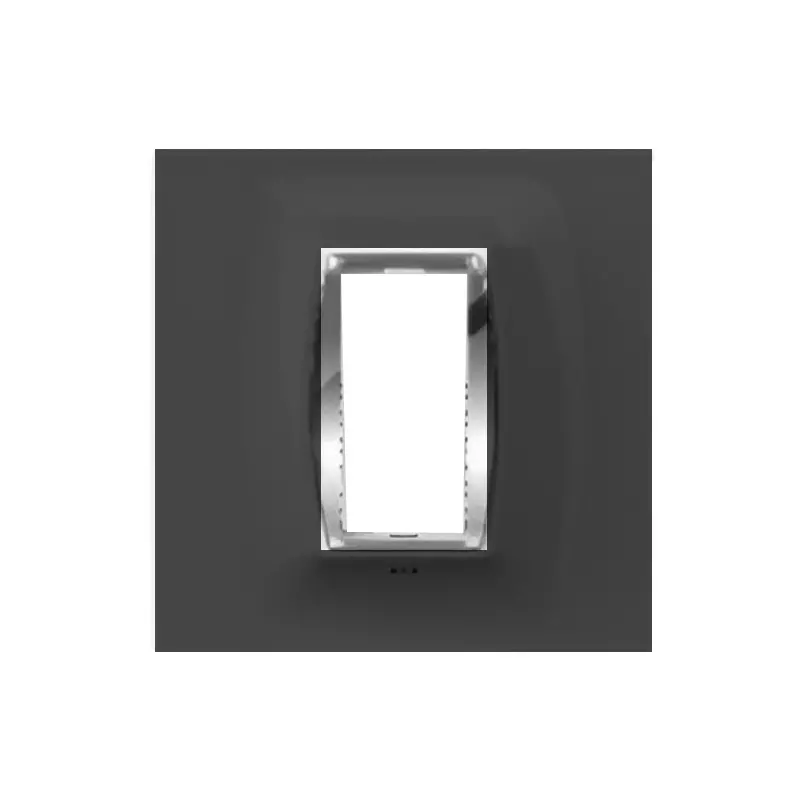 Cona Glasglow Glass Effect Modular Plate Black, GGM (Pack of 10) (Module 1 to 18)