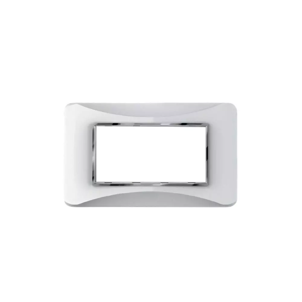 Cona Smooth Glow Modular Plate White, SG 1101 (Pack of 10) (Module 1 to 18)