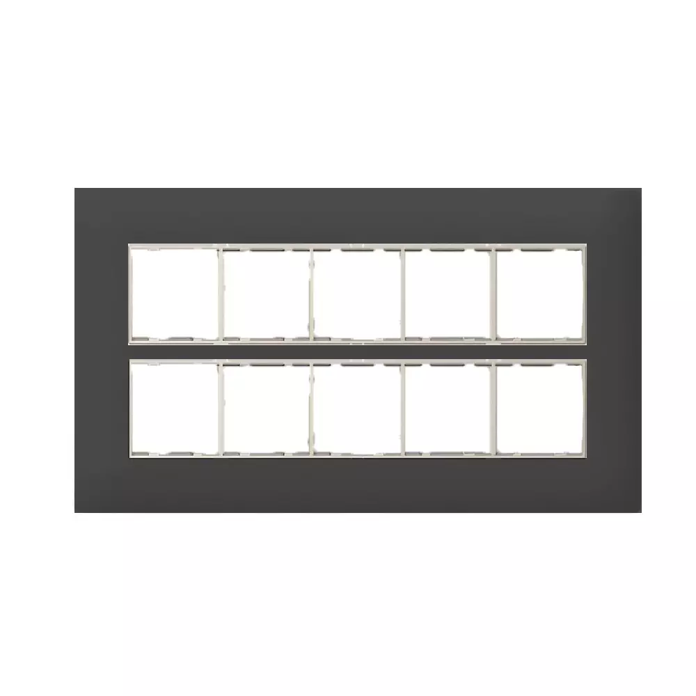 Cona Sleekwood Modular Plate Black 20 Modules, SWN 1120 (Pack of 10)