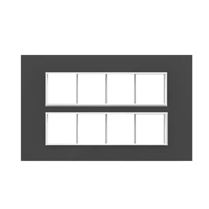 Cona Silque Modular Metal Plate Black, ORMM (Pack of 10) (Module 1 to 18)