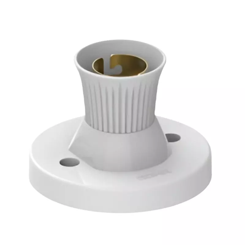 Cona Batten Holder Prime White, 2143 (Pack of 20 Pcs)