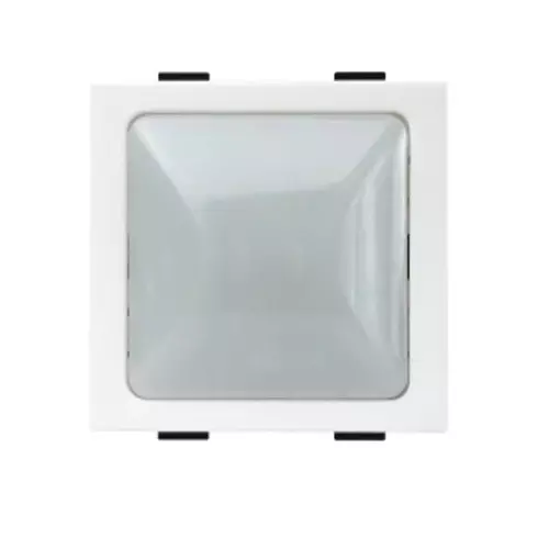 Anchor Roma Plus Night Lamp with Red Switch LED 2 Module White PVC Plastic for Industrial Use, 289688 (Pack of 10)