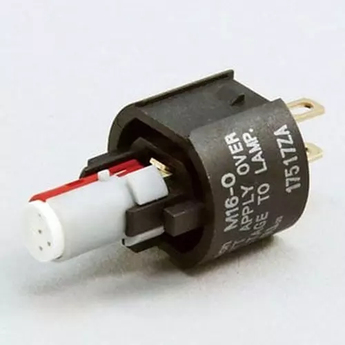 Omron Indicator Socket Unit Solder Terminal Shape, M16-R-24D