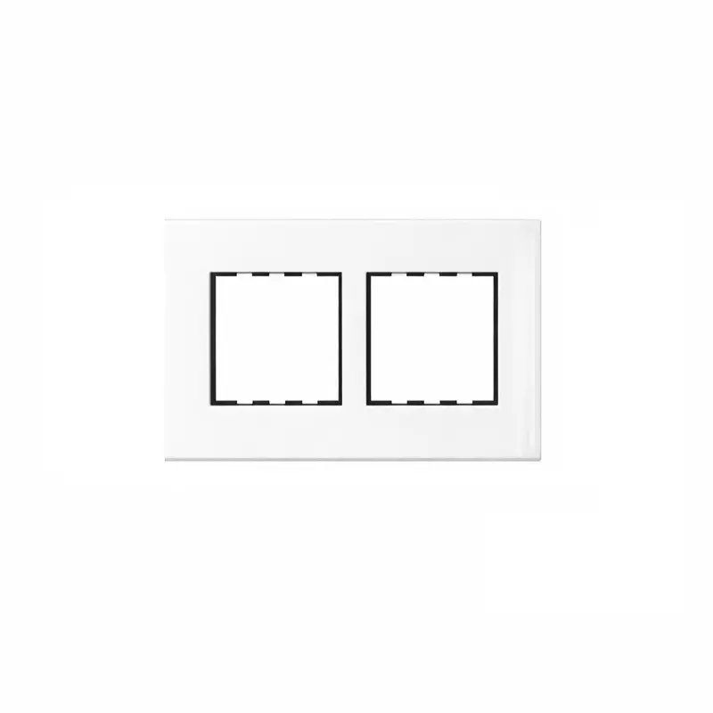 Polycab Etira Grid Frame With Cover Plate White 4 Module Polycarbonate for Industrial & Commercial Use
