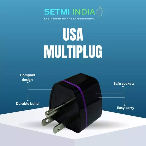 setmi-india-usa-multiplug-adapter-in-black-color-surge-protection-heat-resistant-for-international-travel