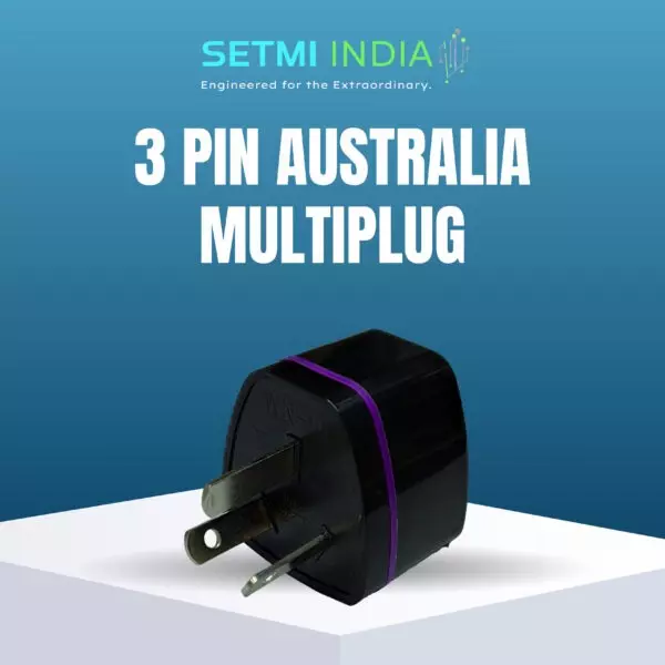 setmi-india-3-pins-australia-multiplug-adapter-in-black-color-surge-protection-heat-resistant-for-international-travel