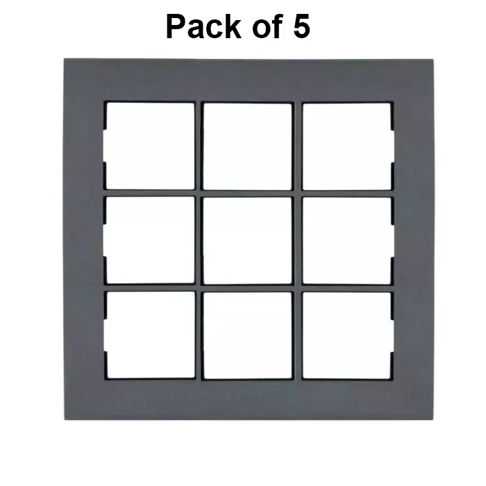 anchor-penta-regular-plate-black-18-module-65918b-pack-of-5