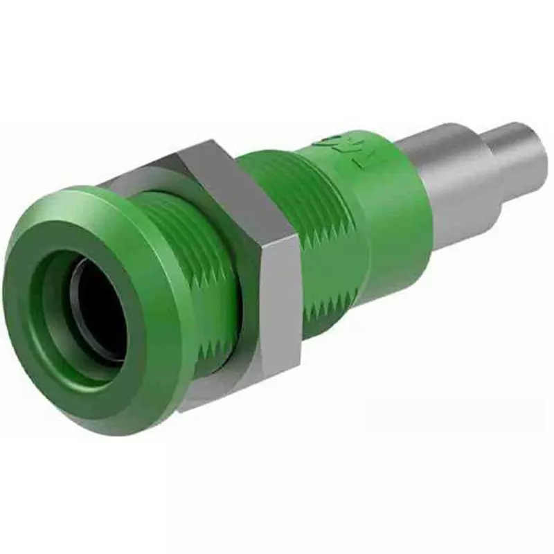 Esco Panel Mount Socket AC 30 V DC 60 V Rated Voltage 25 A Rated Current Φ4 mm Compatible Plug, EA940DP-575