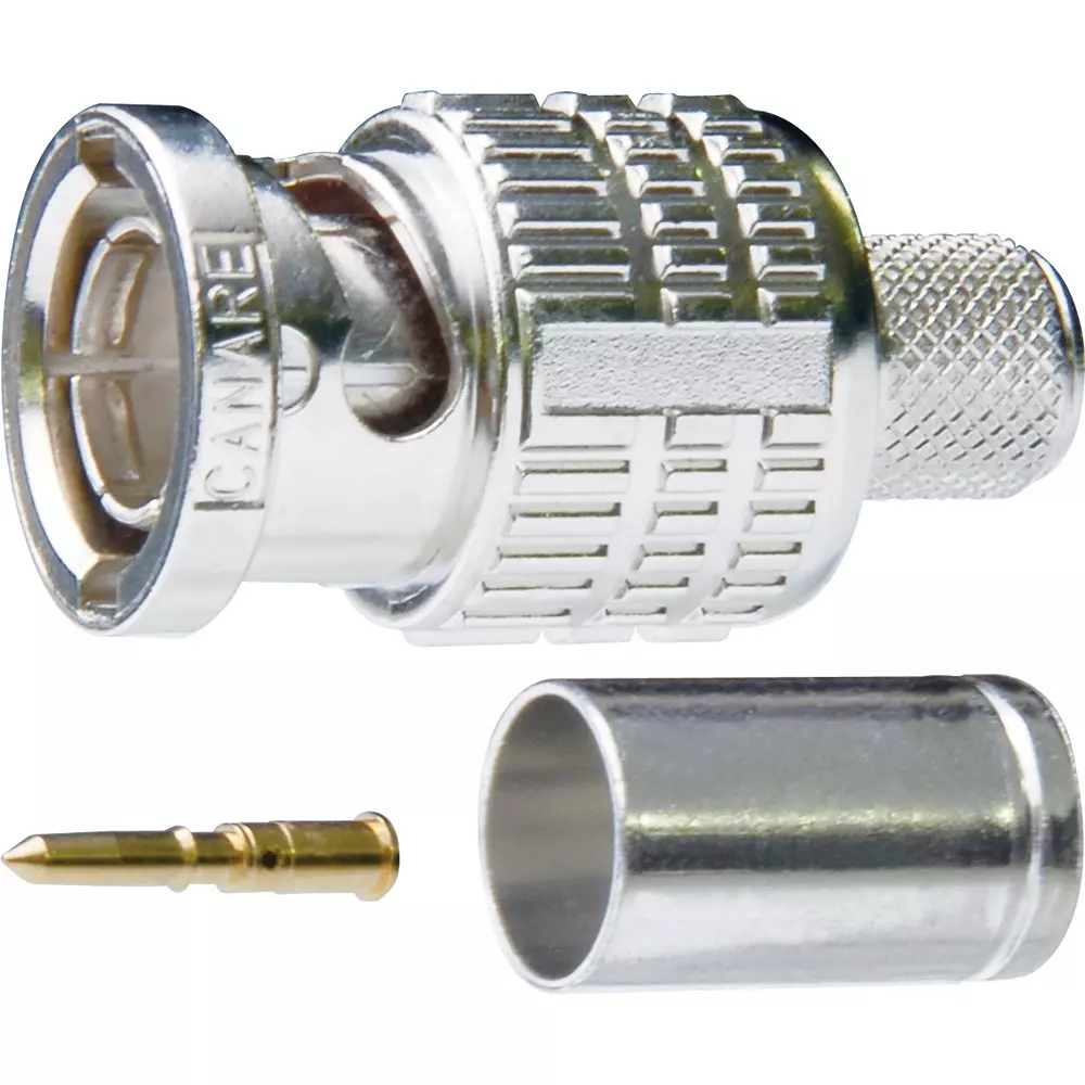 Canare Electric BNC Plug CB05 A Fit Boots L-5CFB, LS-5CFB, V -5 CFB Suitable Cable, BCP-B5F