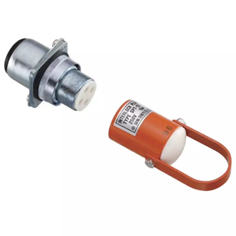 Yamato Safety Plug 250V, 15 A (Min24V, 5mA) Rating Wiring: 2 x M4 Terminal Handle: Bolt, nut Mounting, SPT-22