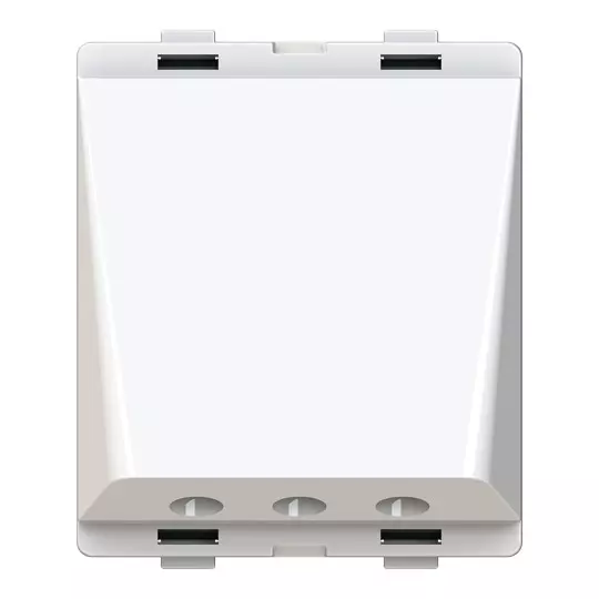ABB LIORA LED Foot Lamp 2 Module White Plastic 240 V AC Rated Voltage for Home & Office Use, 1SYK100001A2431