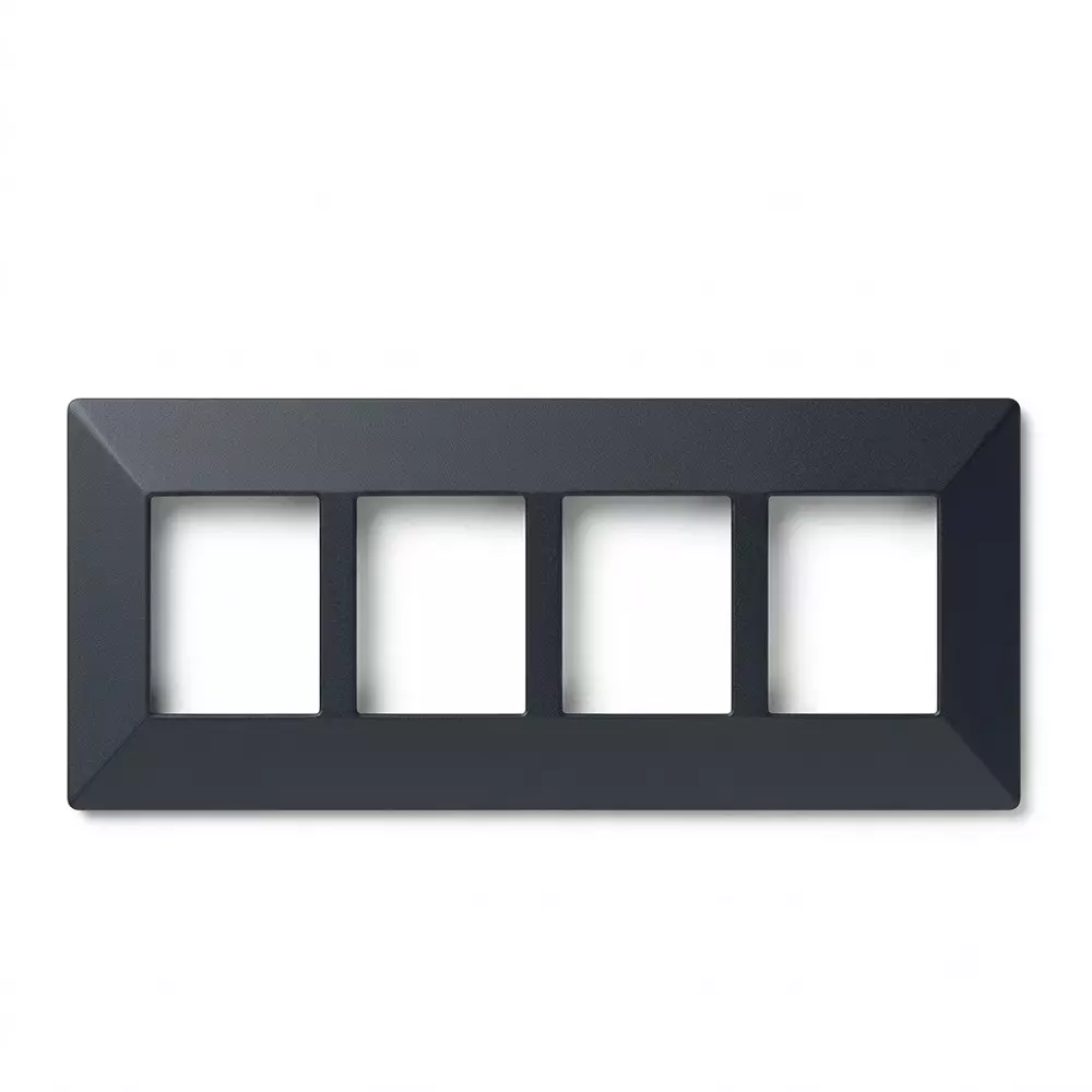 ABB LIORA Blank Plate 8 Module Stone Grey Plastic 240 V AC Rated Voltage for Home & Office Use, 1SYK100001A2556