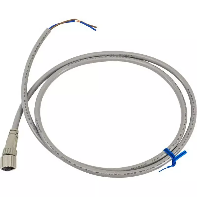 Omron Round M12 Connector with Cable Socket XS2 AC 250 V, XS2F-A421-CB0-F