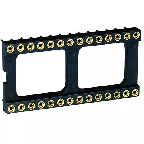 MULTICOMP PRO IC Sockets DIP SOCKET, 28 POSITION, THROUGH HOLE, SPC15523
