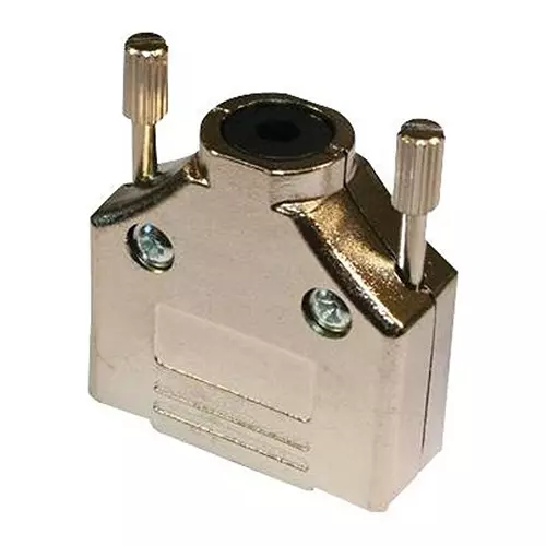 NORCOMP D Sub Back Shell, 180Deg, Size Da, Abs, 970-015-010R011