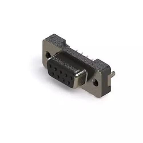 EDAC D SUB CONN, RCPT, 9POS, DE, SOLDER, 628-009-220-016