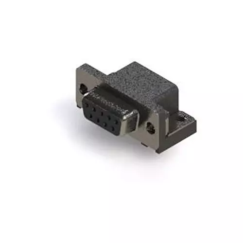 EDAC D SUB CONN, R/A RCPT, 9POS, DE, SOLDER, 630-009-240-011