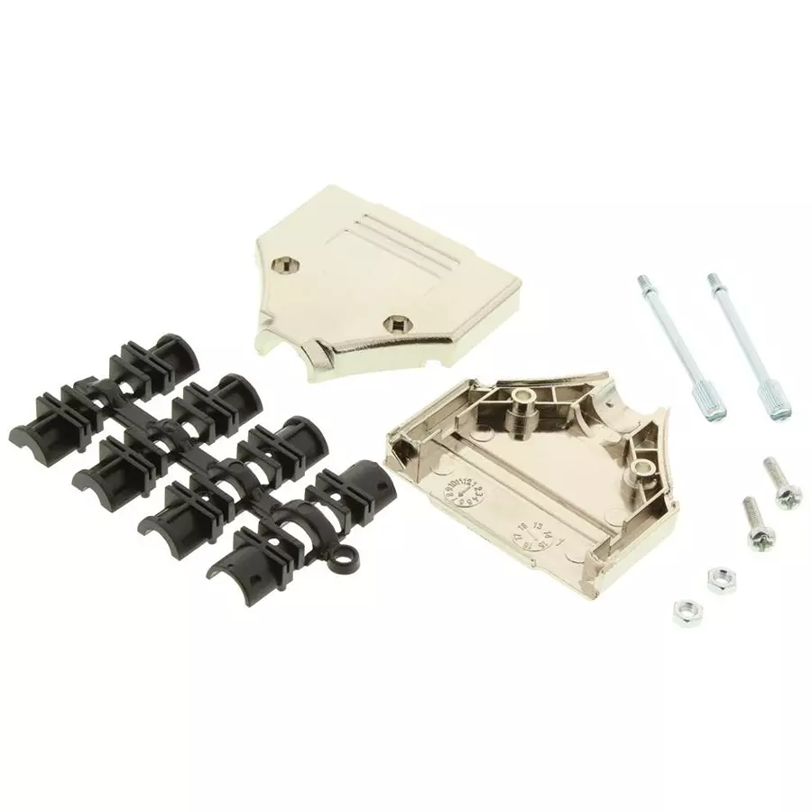 MH CONNECTORS BACKSHELL, D, TOP ENTRY, 25WAY, MHDTPK25-K