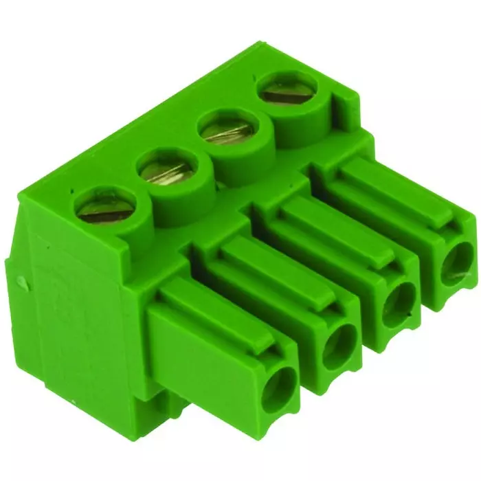 BUCHANAN - TE CONNECTIVITY TERMINAL BLOCK PLUGGABLE, 4 POSITION, 30-14AWG, 284507-4