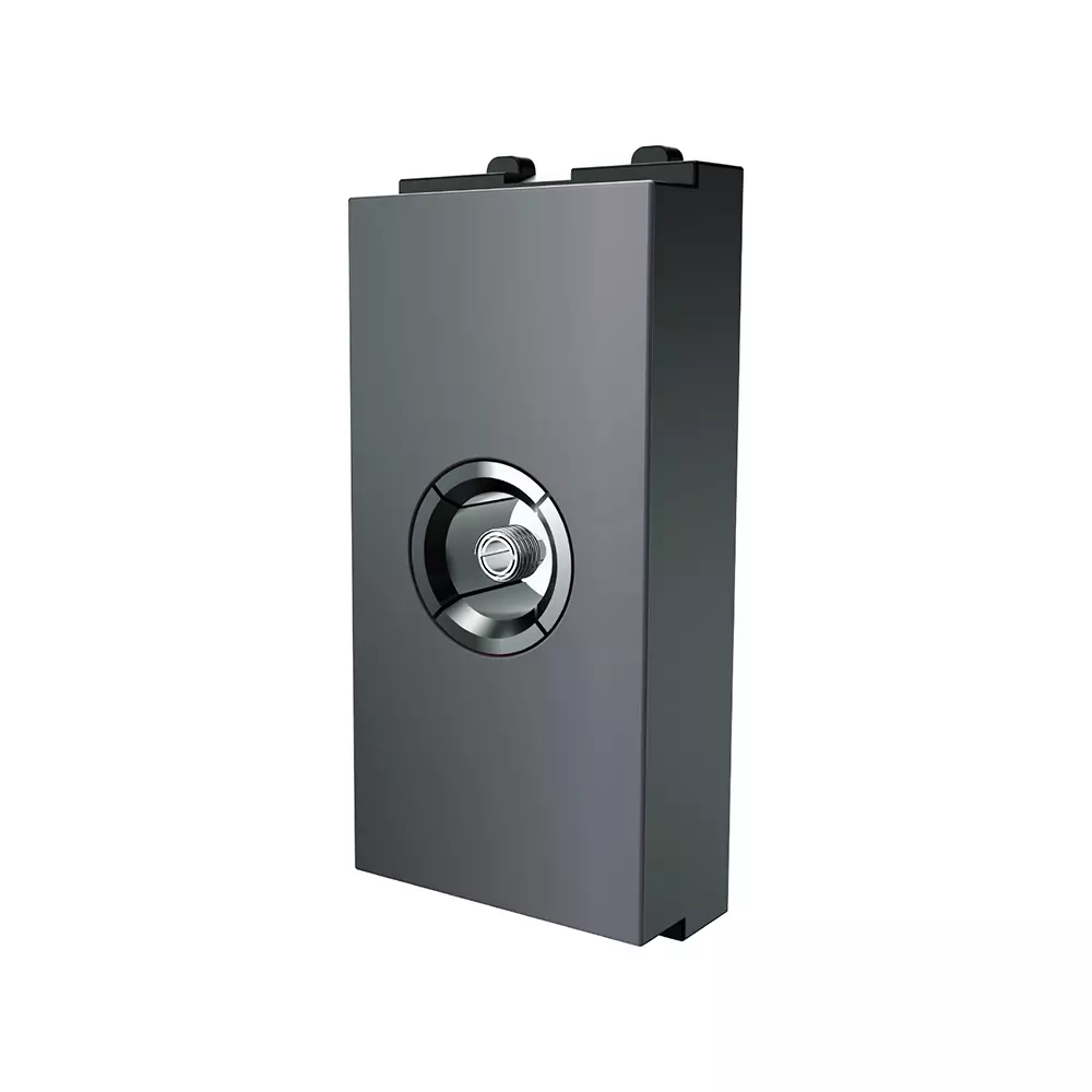 Cona ESTELLA T.V. Antenna Socket Black , 19106