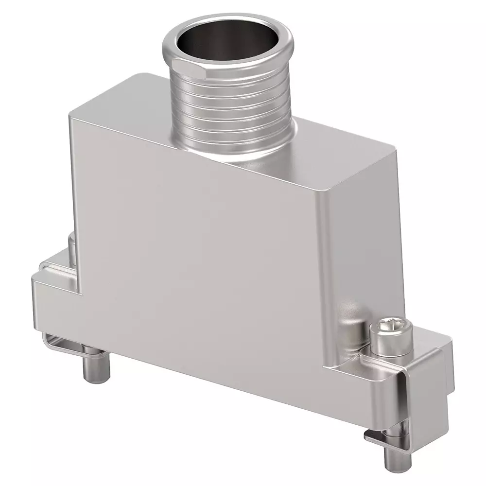 TE CONNECTIVITY Micro Mini Split Backshell, 180Deg, Dc, Mbmmd-Ucsms0-06-20-1-C-H
