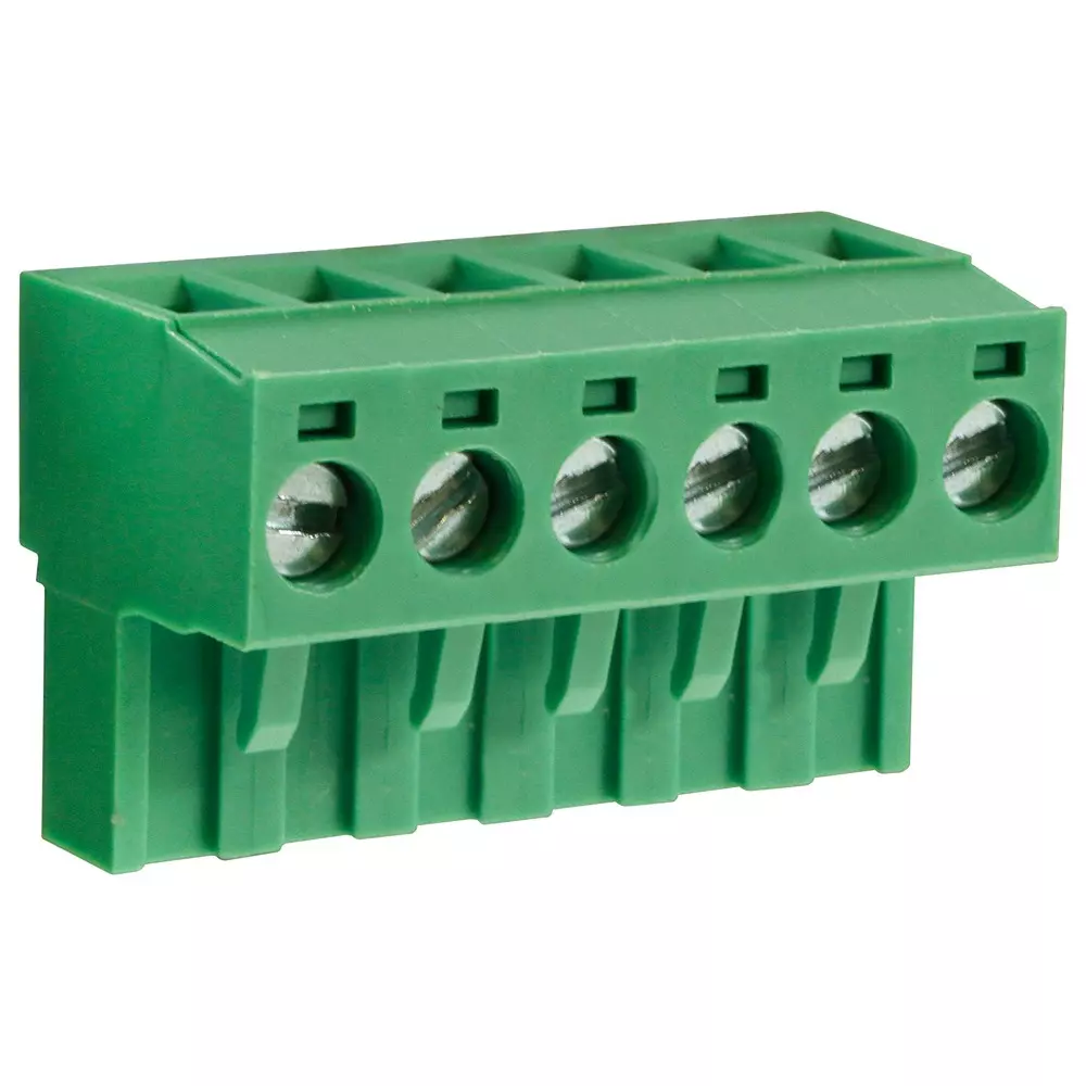 CAMDENBOSS Tb, Pluggable, 6Pos, 28-14Awg, CTBP9200/6