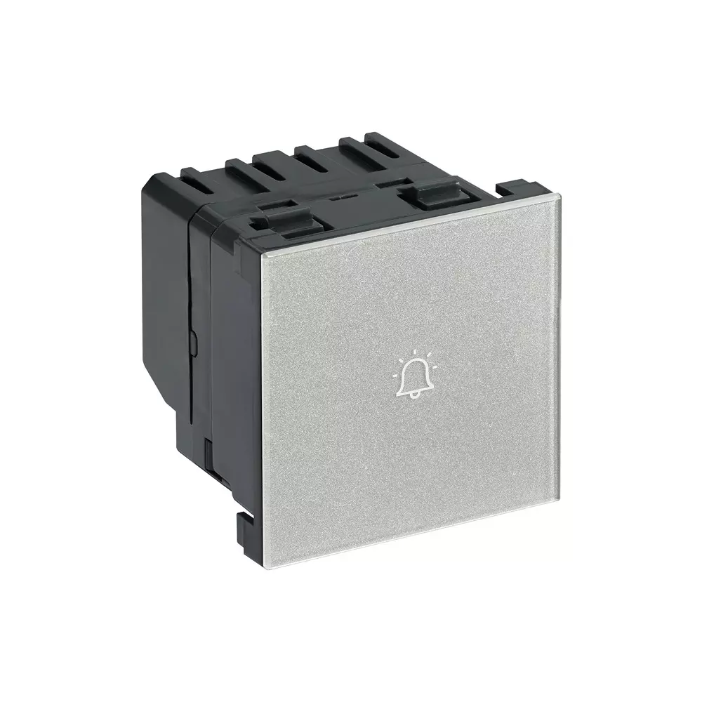 Legrand Touch Switch Myrius Silver 2 Module 1440 W, 6793 06