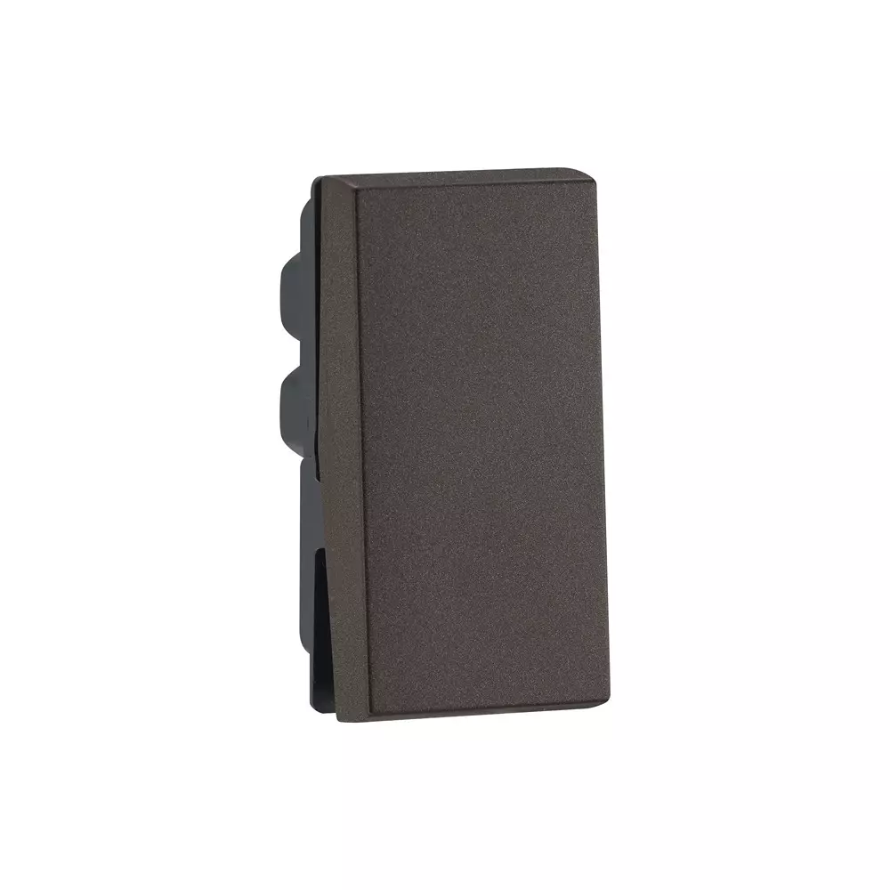 Legrand Switch Myrius Charcoal Grey 6 Amp 1 Module 1 Way, 6794 00