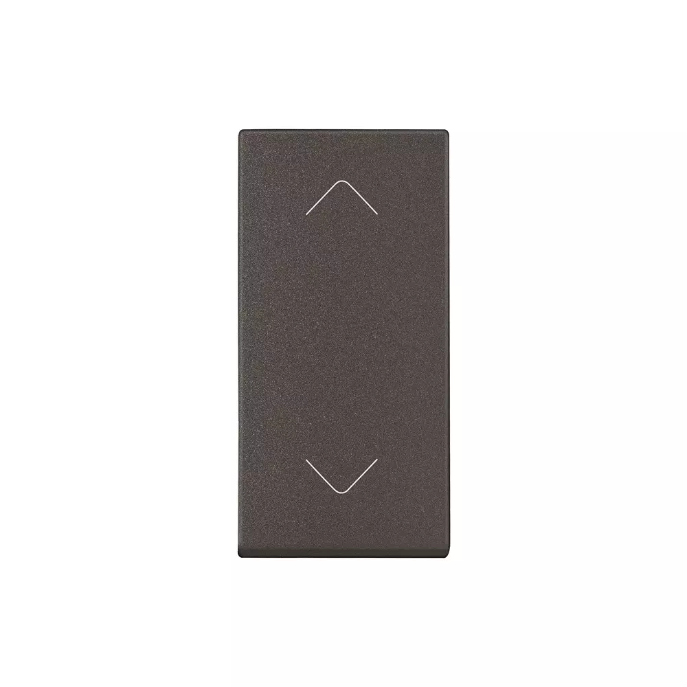 Legrand Switch Myrius Charcoal Grey 6 Amp 1 Module 2 Way, 6794 01