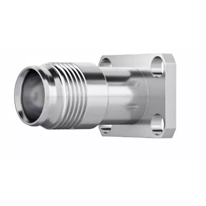 Telegartner Nex10 Series Panel Mount Circular Coaxial Connector Solder Termination Straight Body, J01491A0003