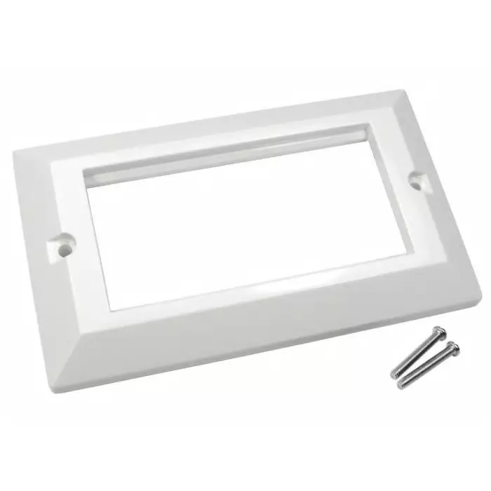 RS Pro 145 x 86 mm 4 Way Faceplate
