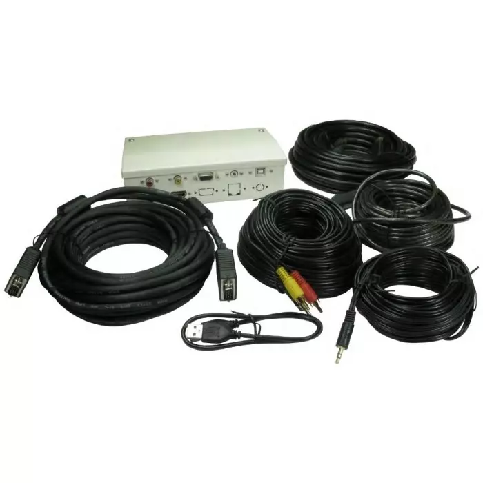 RS Pro 7 Way Female Audio Video Faceplate 124 mm