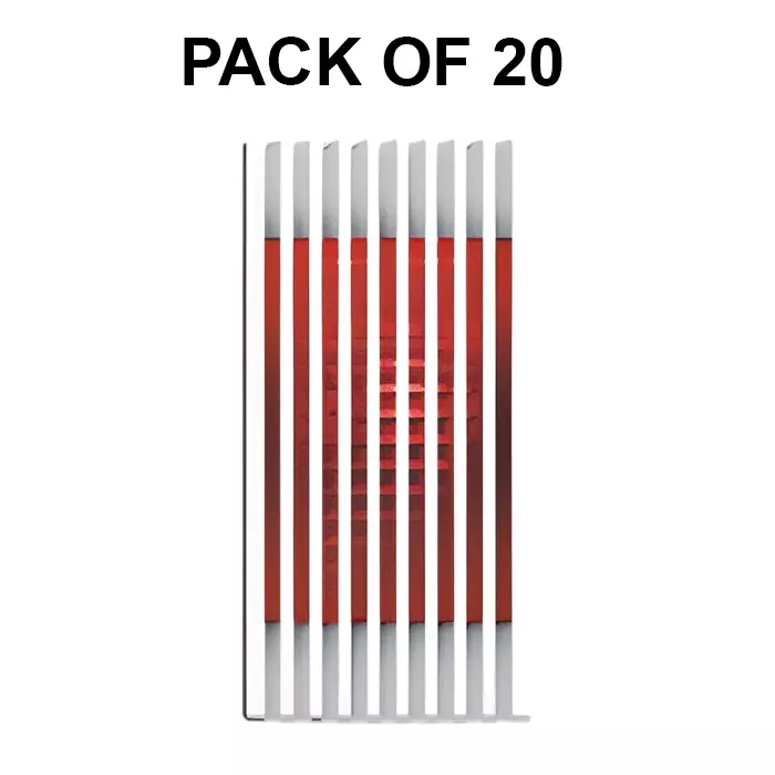 K9 Evoq Indicator 1 Module White, 9256 (Pack of 20)